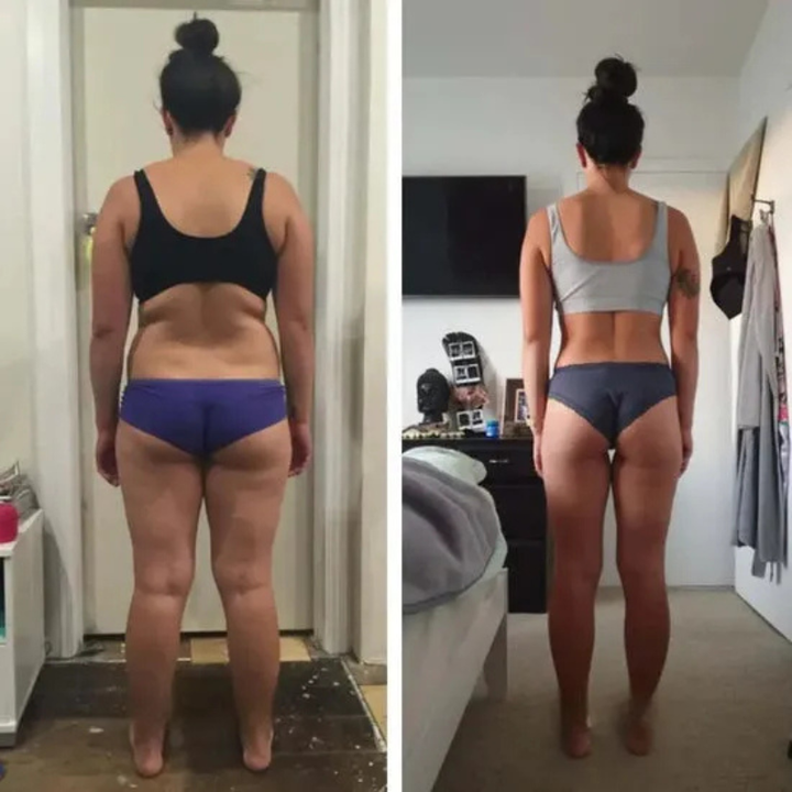 Emilia before and after